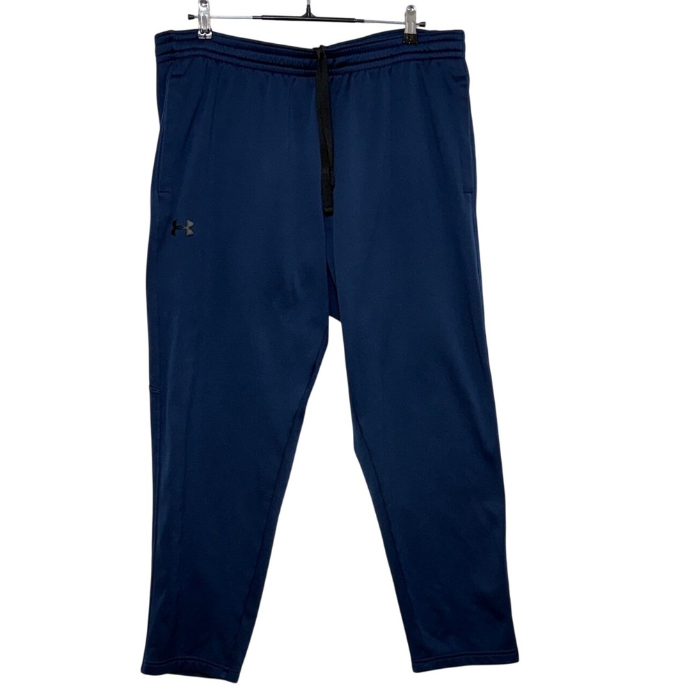 Under Armour Sweatpants Mens XXL 38X29 Blue ColdGear Loose Fit Joggers Stretch